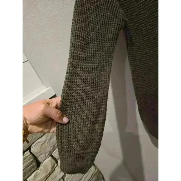 RD Style Women's Green Knit Turtleneck Pullover Sweater Size S Petites - Picture 2 of 9